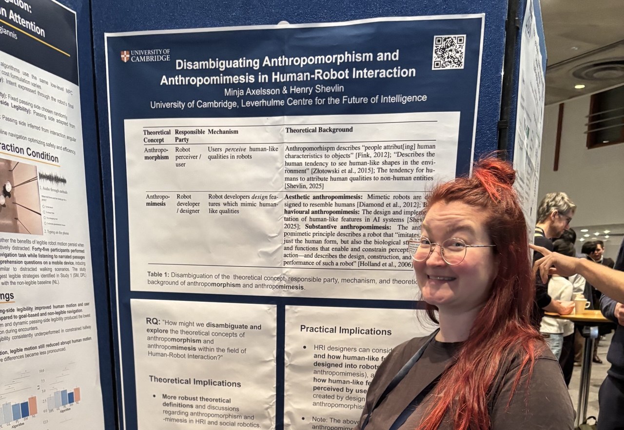 Presenting at HRI 2026.